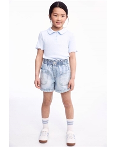 Свободные джинсовые шорты, синий H&m