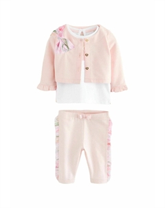 Футболка с принтом REGULAR FIT, фуксия Baker by ted baker