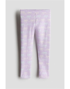 Леггинсы из джерси с принтом, мультиколор H&m