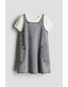 Костюм-Двойка с платьем и рубашкой, мультиколор H&m