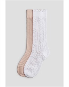 2 пары носков до колена, мультиколор H&m