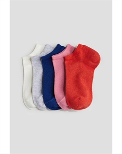 5 пар носков-кроссовок, мультиколор H&m