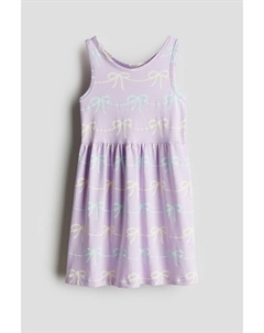 Платье из хлопка с узором, мультиколор H&m