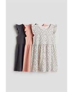 Комплект из 3 платьев из джерси, мультиколор H&m