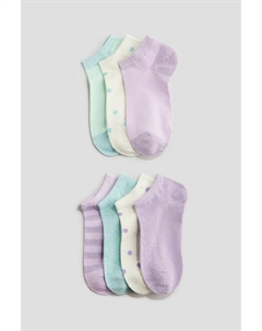 7 пар носков-кроссовок, мультиколор H&m