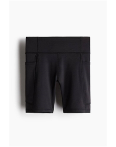 Спортивные велосипедные шорты с технологией DryMove, черный H&m