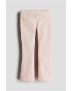 Джинсы супер-эластичные расклешенные, розовый H&m