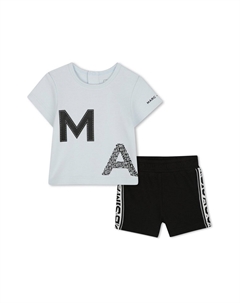 Футболка с принтом SET, синий Marc jacobs