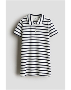 Платье из джерси в рубчик, мультиколор H&m