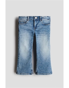 Укороченные расклешенные джинсы, синий H&m