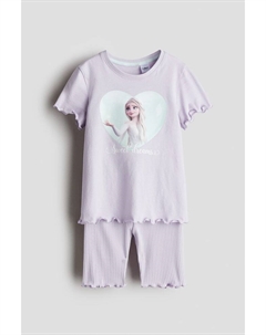 Пижама с принтом, мультиколор H&m