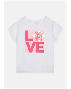 Футболка с принтом, белый Billieblush