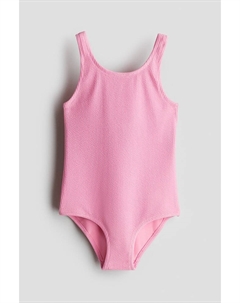 Купальник со структурой, розовый H&m