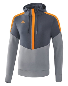 Пуловер с капюшоном, серый Erima