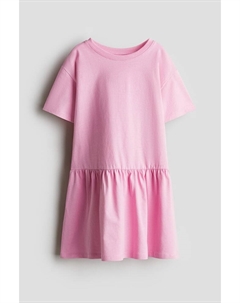 Платье из хлопкового джерси, розовый H&m