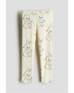 Леггинсы из джерси с принтом, мультиколор H&m