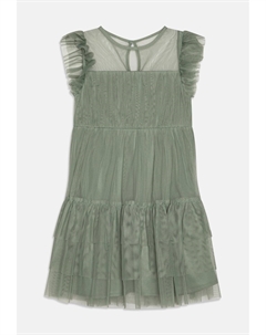 Элегантное платье RUFFLE DRESS, темно-зеленый Anaya with love