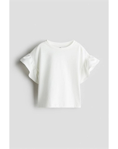 Хлопковая рубашка, белый H&m