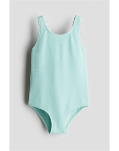 Купальник со структурой, бирюзовый H&m