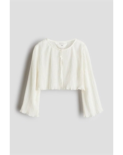 Мятая блузка, бежевый H&m