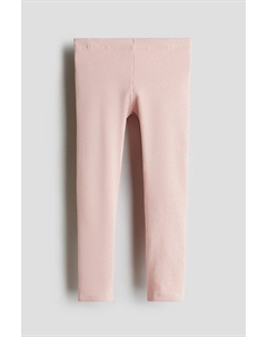 Леггинсы из ребристого джерси, розовый H&m