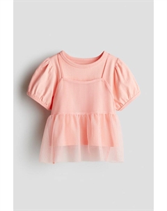 Костюм-Двойка с рубашкой и майкой, розовый H&m