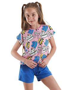 Футболка, цвет rosa/blau Denokids