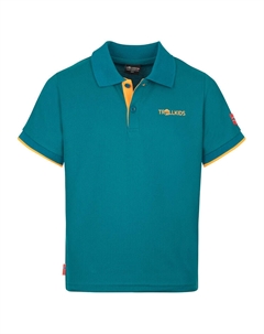 Футболка поло, синий Trollkids