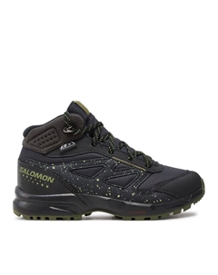 Треккинговые кроссовки Outway Mid Clima Waterproof L47283500, черный Salomon