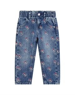 Джинсы ALLOVER STICKEREI, синий Guess