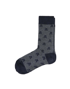 Носки NOS SKULL, темно-серый Scalpers