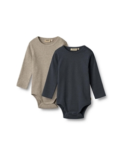 Боди 2ER PACK, темно-синий Wheat