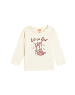 Футболка с длинным рукавом, белый Koton