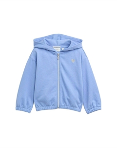 Толстовка на молнии MIT STICKERE, синий Tom tailor