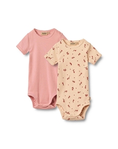 Боди 2 PACK, фуксия Wheat