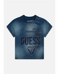 Футболка с принтом TODDLER, синий Guess