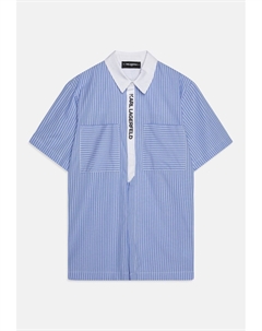 Рубашка SHORT SLEEVE, светло-голубой Karl lagerfeld kids
