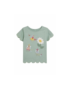 Футболка с принтом, зеленый Jojo maman bébé