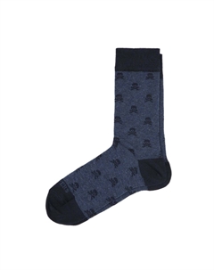 Носки NOS SKULL, темно-синий Scalpers