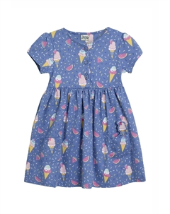 Платье из джерси REGULAR FIT - BUTTON FRONT, синий Jojo maman bébé