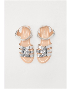 Сандалии LEATHER, серебристый Friboo