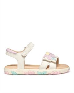 Сандалии J Haiti J558ZB 000BC C0406 M, белый Geox