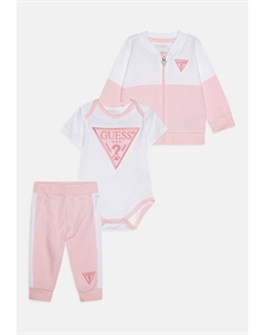 Толстовка на молнии BABY ACTIVE ZIP UNISEX SET, фуксия Guess