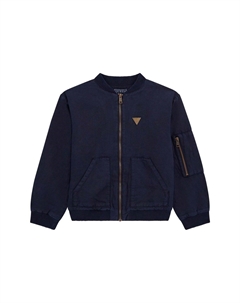 Куртка-бомбер, синий Guess