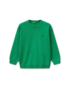 Свитер LOGO, зеленый United colors of benetton