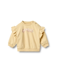 Толстовка LS LULLE, желтый Wheat