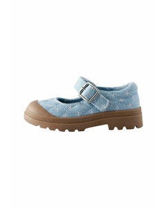 Балетки с ремешком на щиколотке CHUNKY MARY JANE , синий Next