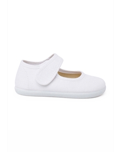 Балетки с ремешком MERCEDITAS FINO, белый Pisamonas