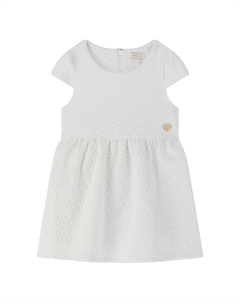 Платье из джерси MITTELLANGES FIT AND FLARE, белый Guess