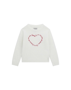 Свитер HERZSTICKEREI, бежевый Guess